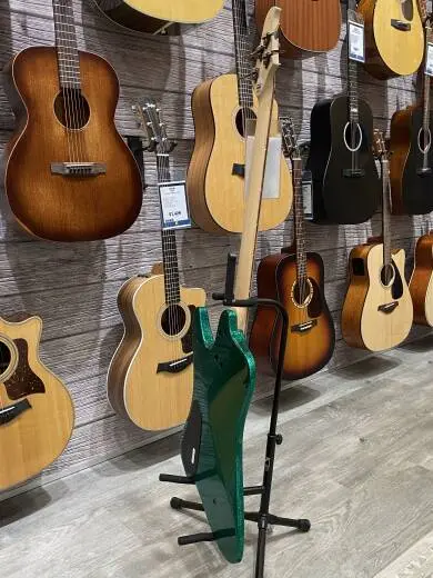 Dingwall D-ROC 4 Gloss Metalflake Aquamarine 2